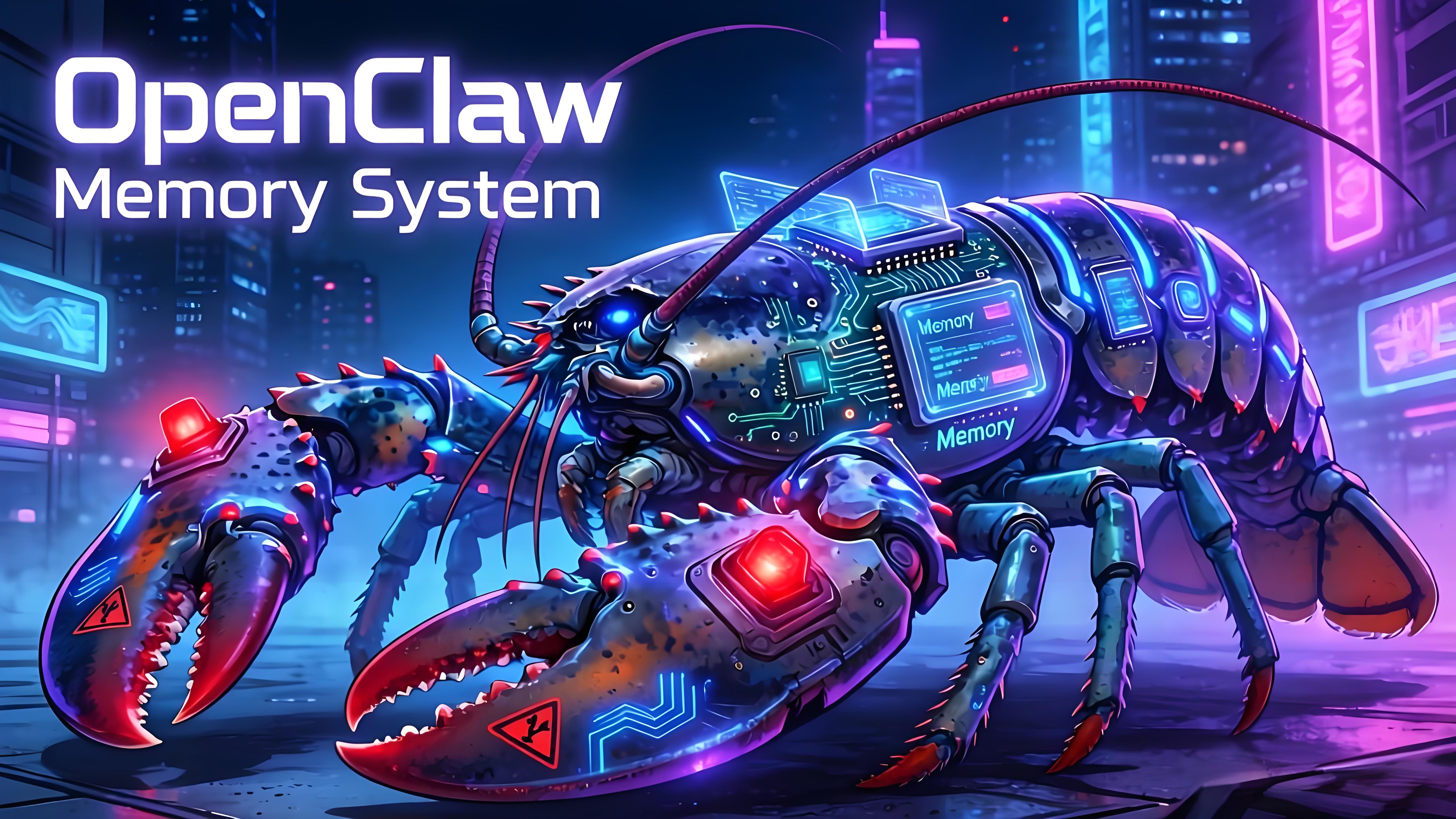 小龙虾居然比你更健忘？OpenClaw 记忆系统指南，让它永远记住你